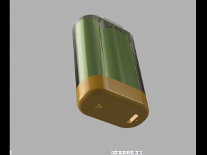 Electronic cigarett 5000 3D 모델