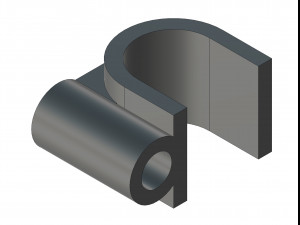 Bracket for cable 3D Print Model