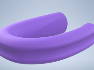 Satisfyer Double Plus-vibrator Modelo 3D