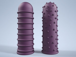 Clitofing purple Modelo 3D