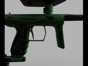 Paintball marker 3D Модель