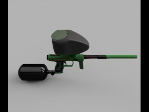 Paintball marker 3D Модель