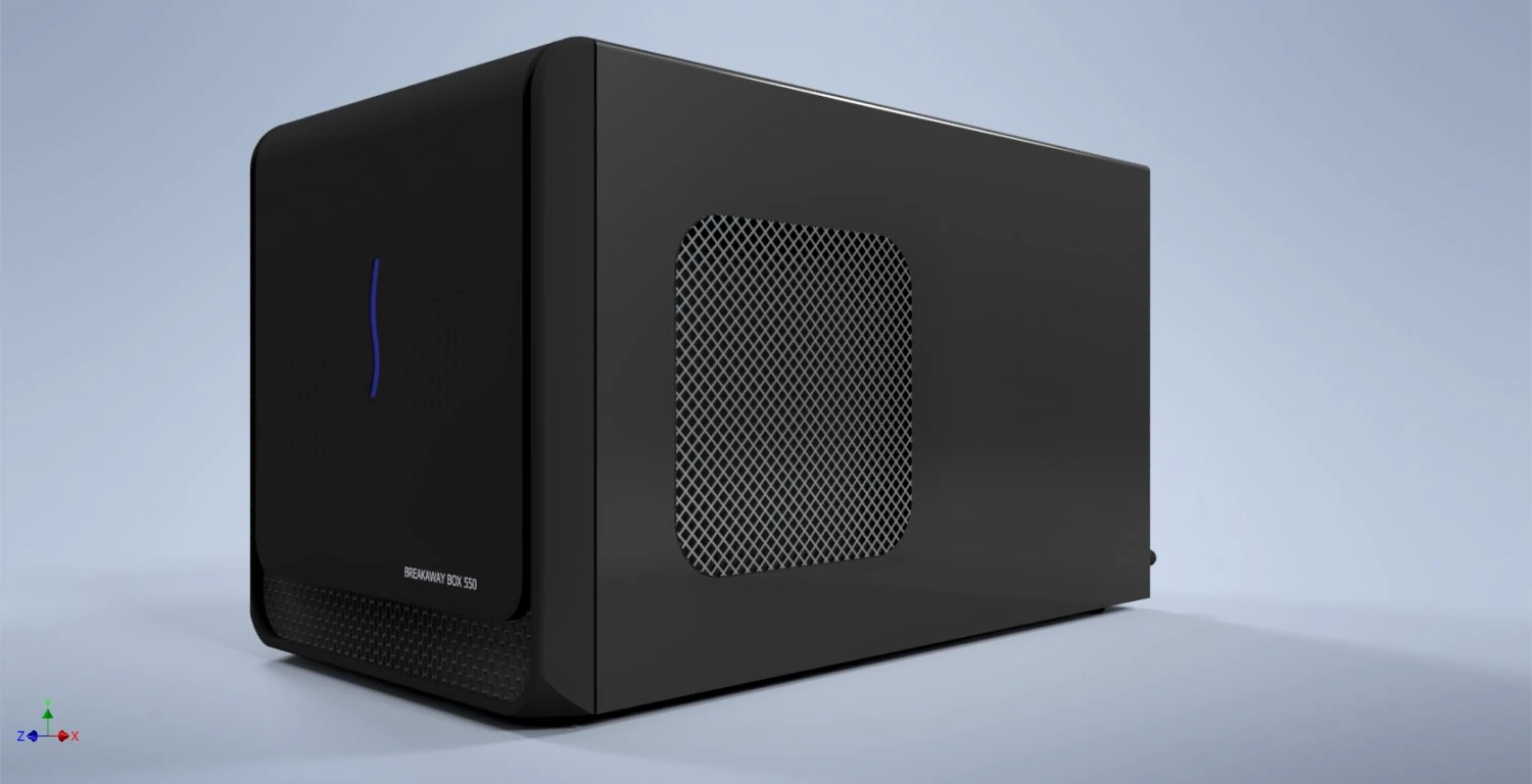 EGPU box for 550w 3D Model .c4d .max .obj .3ds .fbx .stl .blend 