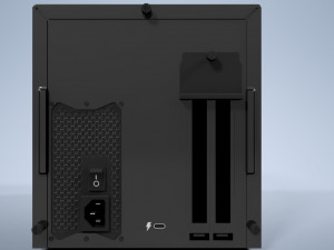 EGPU box for 550w 3D Model