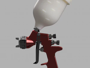 Spray paint tools 3D Model