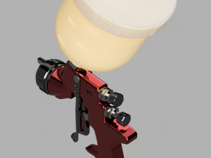 Spray paint tools 3D Model