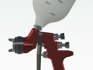 Spray paint tools 3D Model