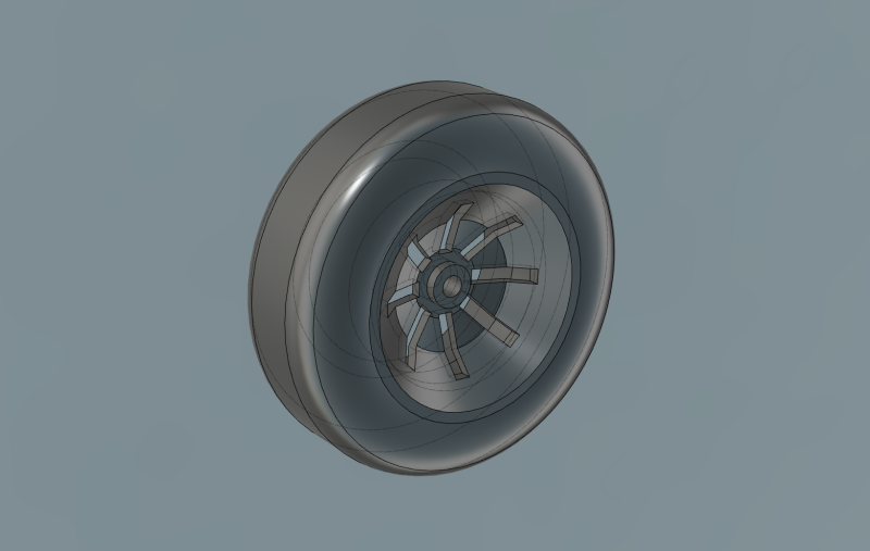 Wheel 3D Baskı Modeli .c4d .max .obj .3ds .fbx .stl .blend 