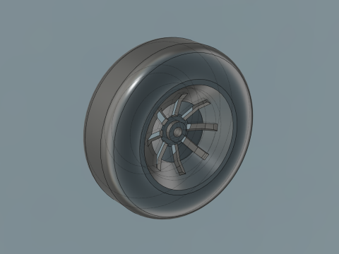 Wheel 3D Принт Модель