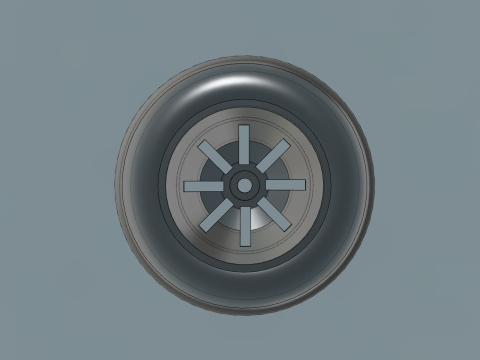Wheel 3D Baskı Modeli