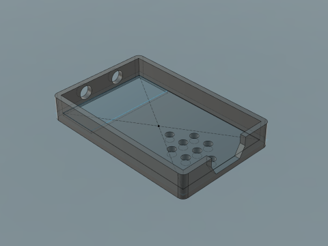 Box for charge plate 03962A 3D-printmodel