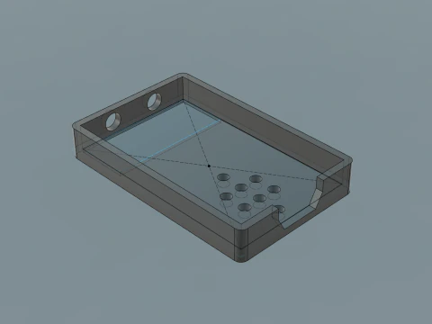 Box for charge plate 03962A 3D Print Model