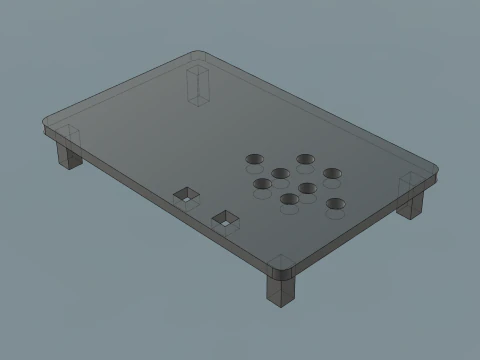 Box for charge plate 03962A 3D Print Model