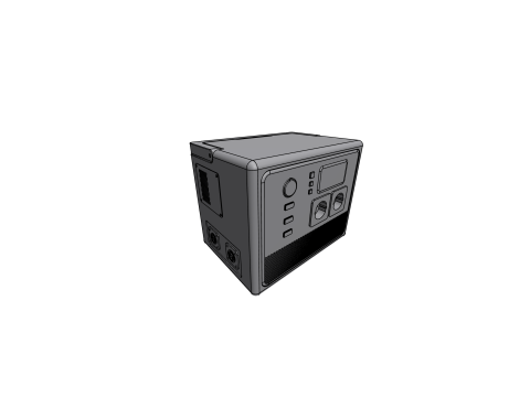 Central el&eacute;ctrica 600W 220V Modelo 3D