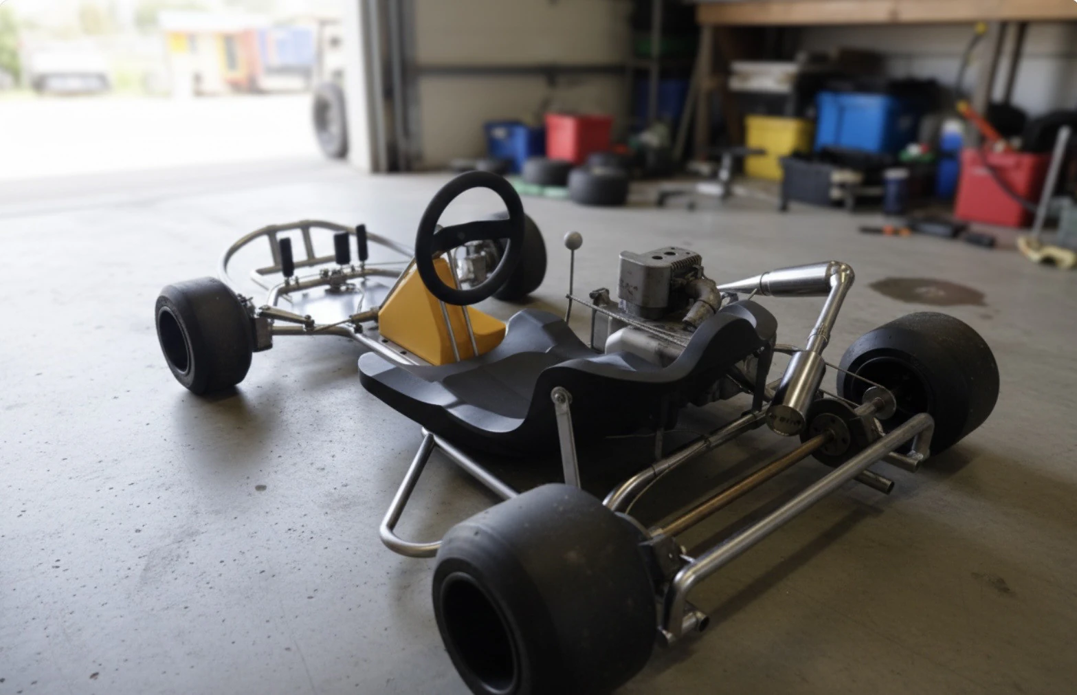 Karting Modèle 3D .c4d .max .obj .3ds .fbx .stl .blend 