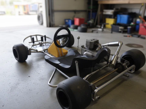 Karting Model 3D