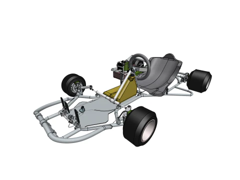 Karting Modèle 3D