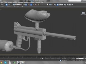 paintball bt4 combat 3D 模型