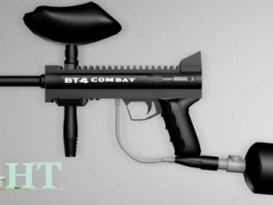 paintball bt4 combat 3D 模型