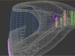 paintball mask 3D Model
