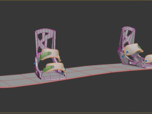 snowboard 3D 模型