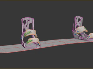 snowboard 3D Model