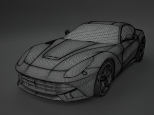 ferrari f12 berlinetta Modelo 3D