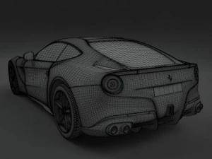 ferrari f12 berlinetta 3D Model