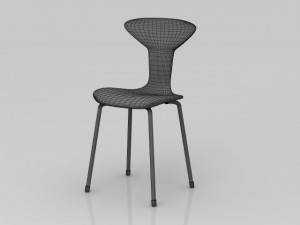 plastic chair Modèle 3D