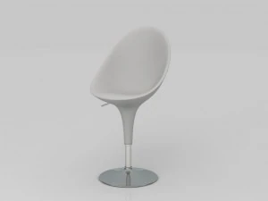 пластиковый стул 3D Модель