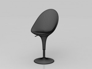 plastic chair Modelo 3D