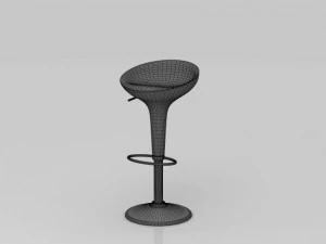 plastic bar chair 3D Model