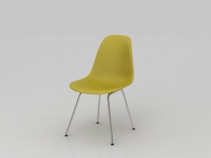 plastic chair Modelo 3D