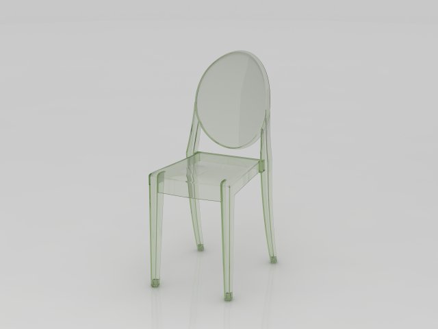 plastic chair 3D Model .c4d .max .obj .3ds .fbx .stl .blend 