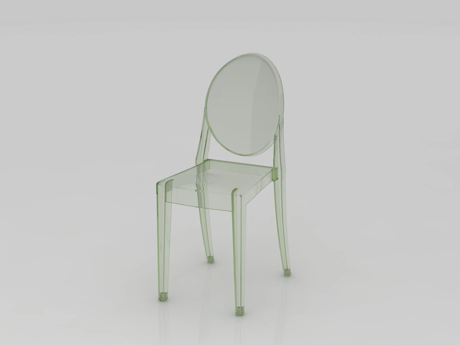 plastic chair 3D Model .c4d .max .obj .3ds .fbx .stl .blend 