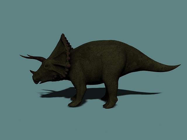triceratops 3D-Modell .c4d .max .obj .3ds .fbx .stl .blend 