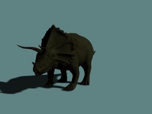 triceratops 3D-Modell