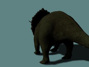 triceratops 3D-Modell