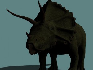 triceratops 3D-Modell