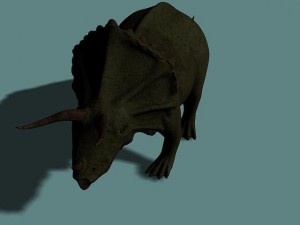 triceratops 3D-Modell