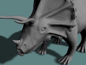 triceratops 3D-Modell