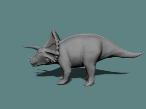 triceratops 3D-Modell