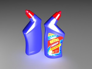 toilet cleaner Model 3D