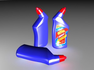 toilet cleaner Model 3D
