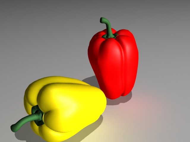 pepper 3D Модель .c4d .max .obj .3ds .fbx .stl .blend 