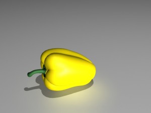 pepper 3D Модель