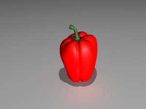pepper 3D Модель