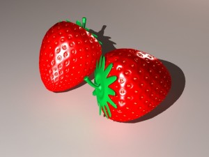 strawberry 3D Model