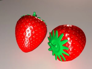 strawberry 3D Model