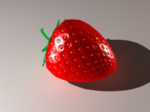 strawberry Modèle 3D